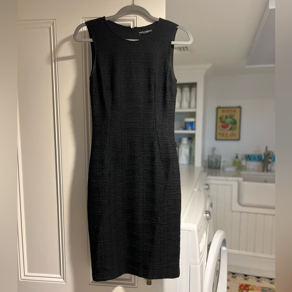 Dolce & Gabanna black dress, Size 40